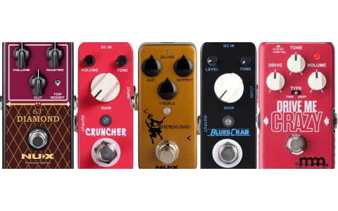Top 5 Overdrive & Distortion Pedals For Under €100