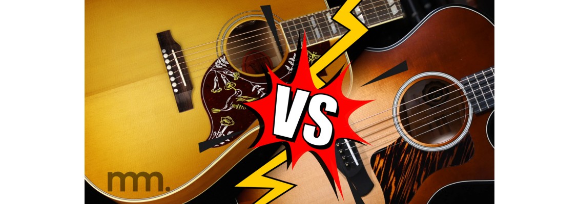 Battle of the Tone Titans: Gibson Hummingbird vs. Taylor 314ce