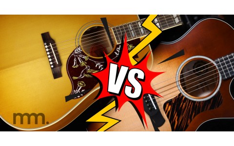 Battle of the Tone Titans: Gibson Hummingbird vs. Taylor 314ce