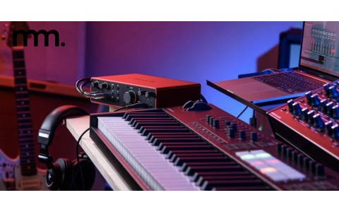 Back In! Focusrite Scarlett Audio Interfaces at Musicmaker