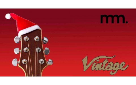 Rock Christmas, New Vintage Guitar and Bass Packs at Musicmaker!