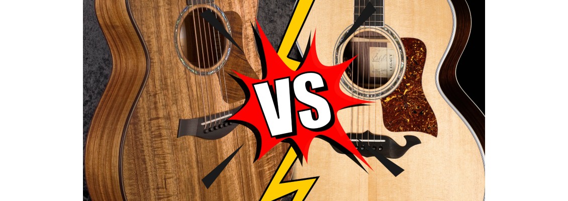 Taylor 724ce Koa vs Taylor 815e Legacy: Acoustic Combat! Taylor 724ce Koa vs Taylor 815e Legacy: Acoustic Combat!