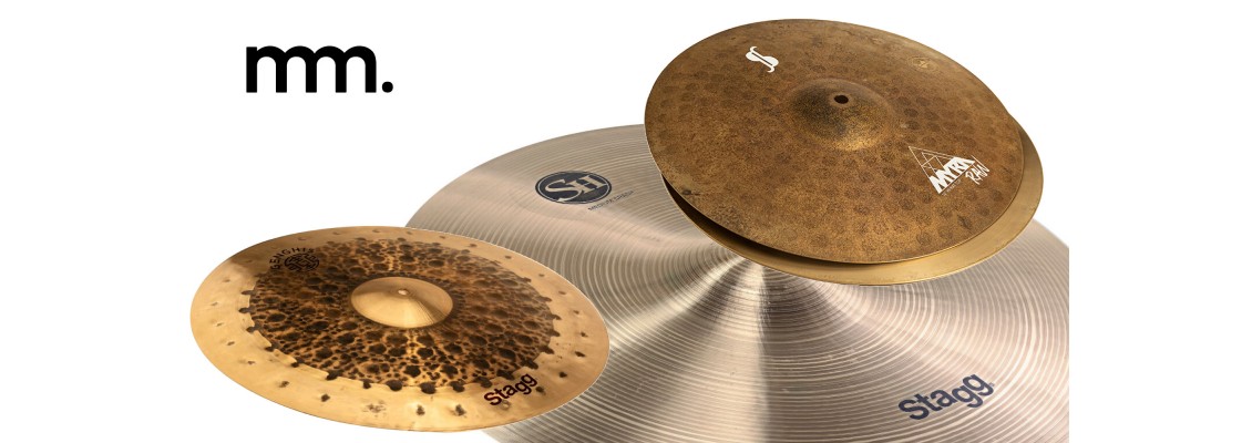 Just Arrived! A Selection of Tasty yet Affordable Stagg Cymbals