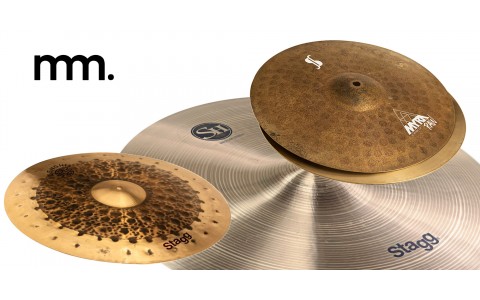 Just Arrived! A Selection of Tasty yet Affordable Stagg Cymbals