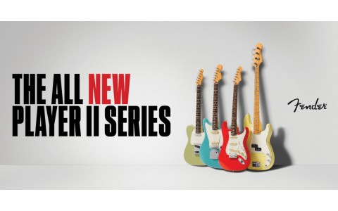 Just Arrived! Sweet New Fender Player II Series Guitars