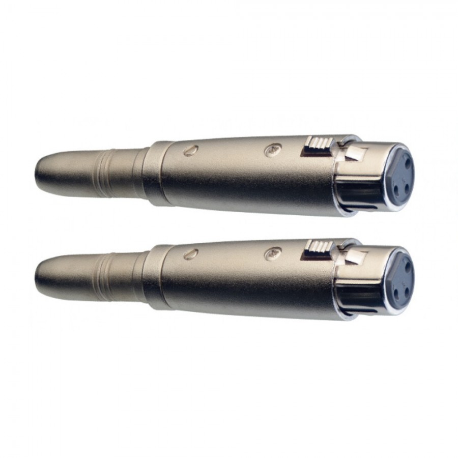 Stagg Adapter - 2 x Female stereo Jack to Female XLR  - AC-XFPFH