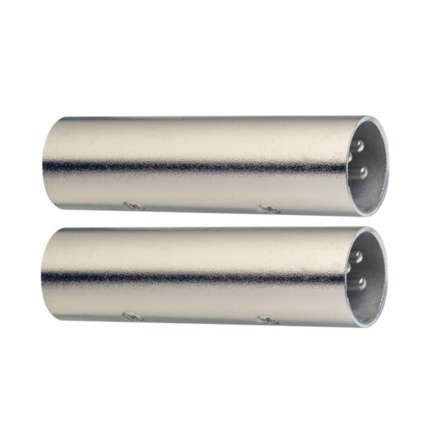 Stagg AC-XMXMH Audio Adapter, XLR Male to XLR Male, 2-Pack