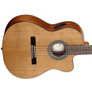 Alvarez AC65Hce Artist Series Solid Top Classical Hybrid