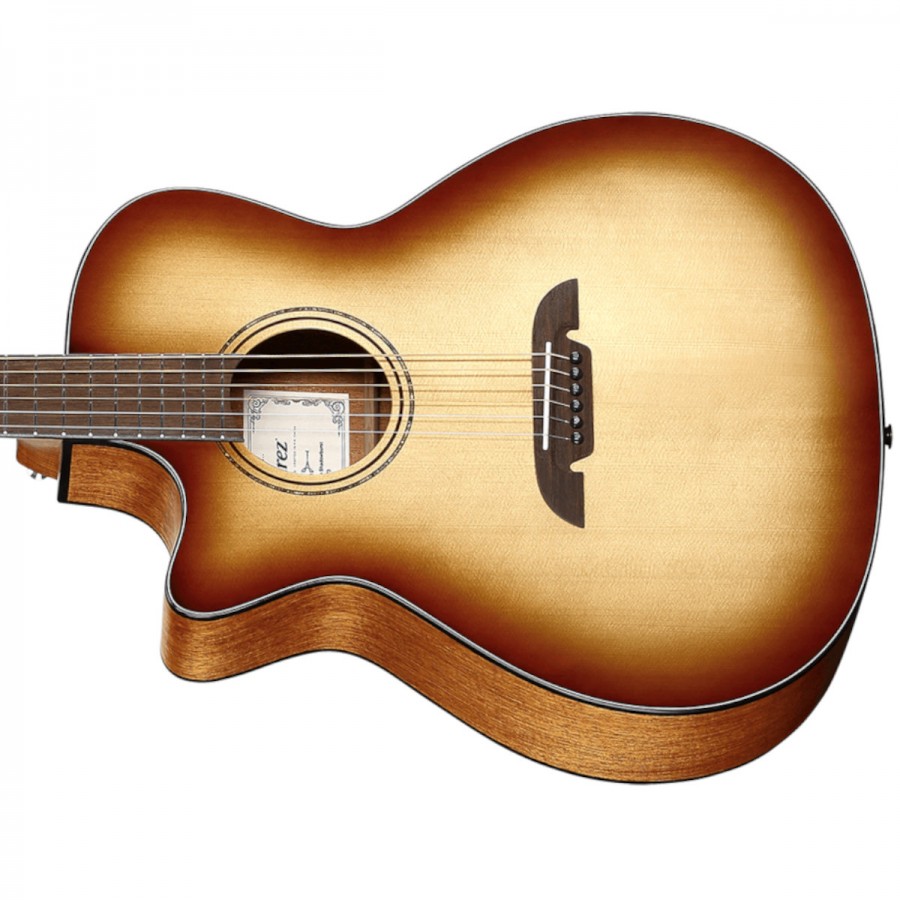 Alvarez AG60Lce Artist Series Solid Top Grand Auditorium -Shadowburst (Left-Handed)
