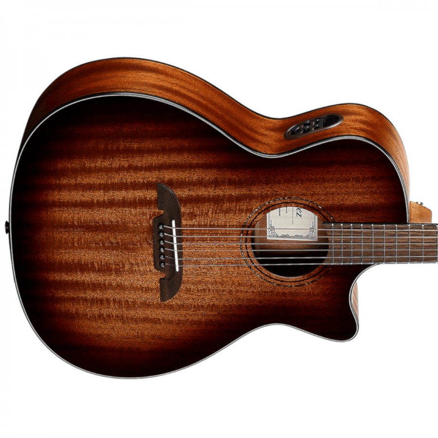Alvarez AG66ce Artist Series Solid Top Grand Auditorium - Shadowburst