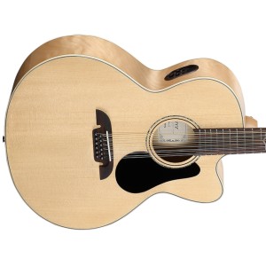 Alvarez AJ80ce 12-String Artist Series Solid Top Jumbo