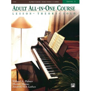 Alfred's All-In-One Basic Adult Piano Course 3
