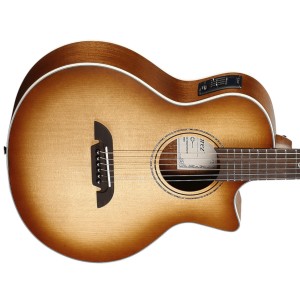 Alvarez ALJ2CE Artist Series Little Jumbo Solid Top with Gigbag - Shadowburst