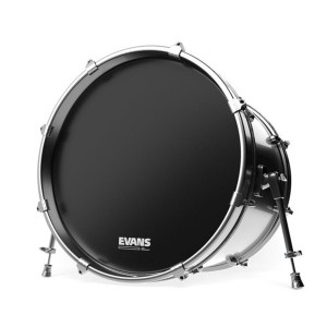 Evans EQ3 Resonant Black Bass Drum Head - 20