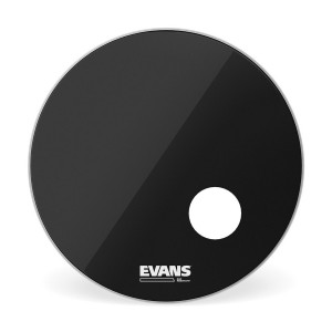 Evans Resonant Black Bass Drum Head - 20