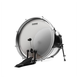 Evans EQ3 Frosted Bass Drum Head - 22