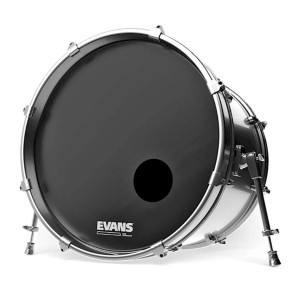Evans EQ3 Resonant Black Bass Drum Head - 22