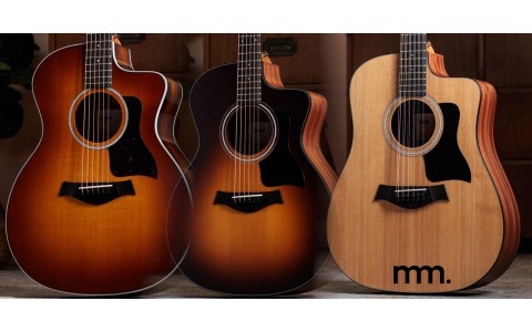 A New Tasty Trio of Taylor Guitars at Musicmaker