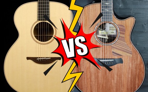 A Mighty Duel: Lowden FM-35 vs. Taylor 50th Anniversary BE 814ce