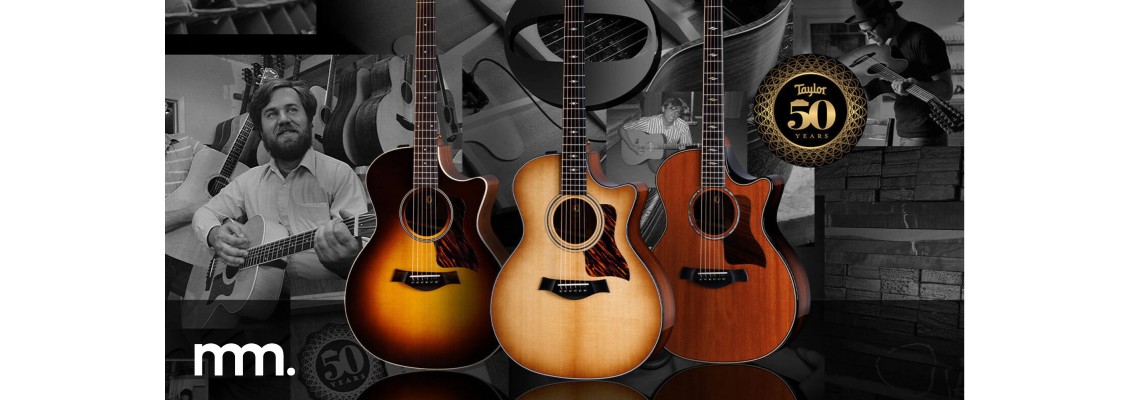 50th Anniversary Limited Edition Taylor Guitars Now Available! 50th Anniversary Limited Edition Taylor Guitars Now Available!