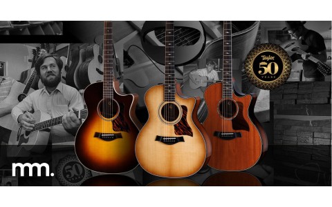50th Anniversary Limited Edition Taylor Guitars Now Available!