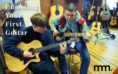 A Beginner’s Guide to Choosing Your First Guitar
