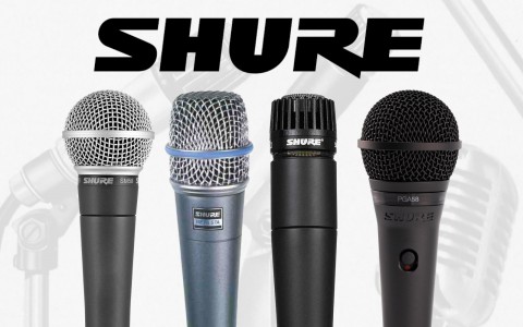 Shure Microphones: Always Excellent Live and in The Studio