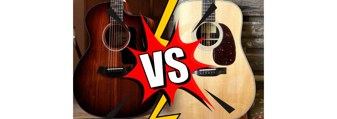 Showdown: Taylor 224ce-K DLX Koa vs. Eastman E8D-TC Thermo-Cure Showdown: Taylor 224ce-K DLX Koa vs. Eastman E8D-TC Thermo-Cure
