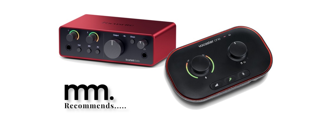 Sweet Focusrite Audio Interfaces - But Which to Choose?