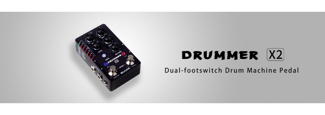 The New Mooer Drum Machine - In Pedal Form!
