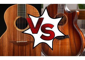 A Titanic Guitar Showdown: The Taylor K24ce vs. The Lowden S-50 