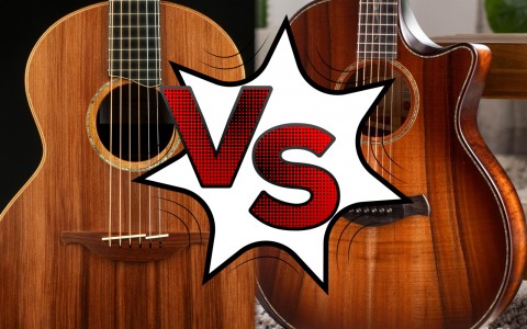 A Titanic Guitar Showdown: The Taylor K24ce vs. The Lowden S-50 
