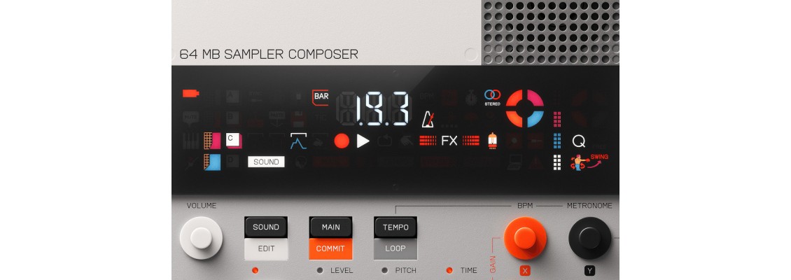 The Teenage Engineering EP 133 K.O. II Sampler and Sequencer The Teenage Engineering EP 133 K.O. II Sampler and Sequencer