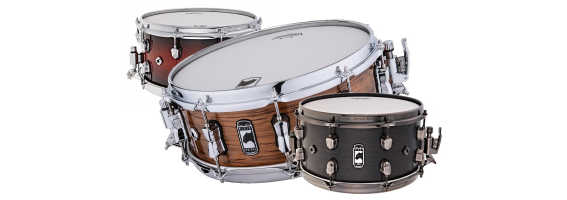 A Tasty Trio of Mapex Black Panther Snares
