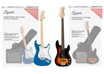 Squier Affinity Series Packs - Perfect for Budding Musicians