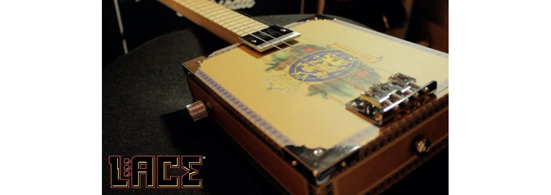Some History and Modernity with Lace Cigar Box Guitars