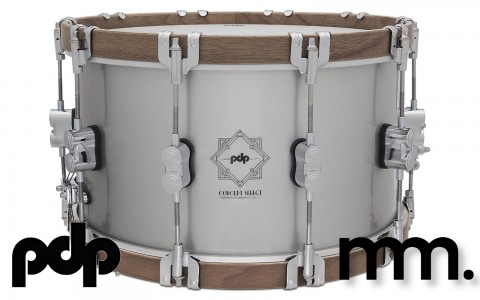 New PDP Concept Metal Series Snare Drums