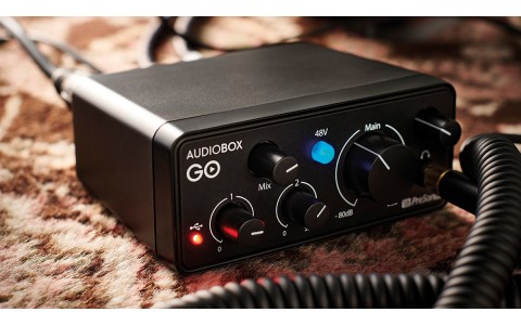 Presonus AudioBox Go: Compact, Portable and Affordable