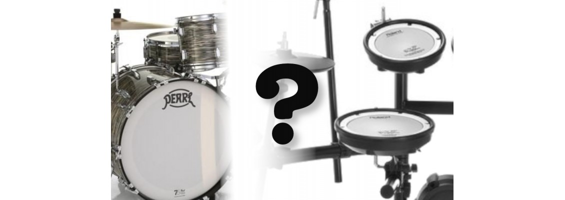 Buying Drums: Acoustic Vs Electronic