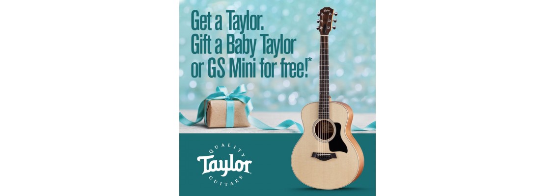 Crazy Deal! Buy a Qualifying Taylor, Get a Second for FREE