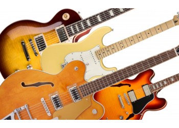 A Guitars Overview: Solid-Body, Semi-Hollow, Hollow-Body Models.
