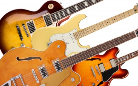 A Guitars Overview: Solid-Body, Semi-Hollow, Hollow-Body Models.