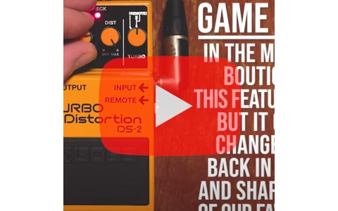 A short selection of awesome pedals from our Guitar Rooms