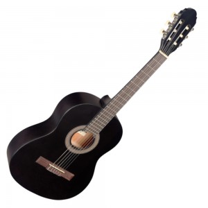 Stagg C430M Linden 3/4 Size Classical Guitar, Black