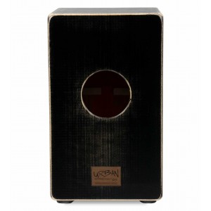Schlagwerk Cajon Urban OS Grunge Black