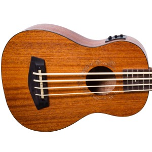 Flight DUBS Electro-Acoustic Bass Ukulele with Bag