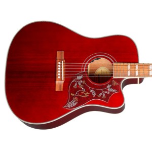Epiphone Hummingbird Studio EC Wine Red