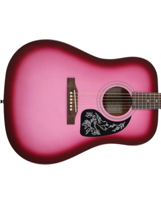 Epiphone Starling (Square Shoulder) Acoustic - Pink