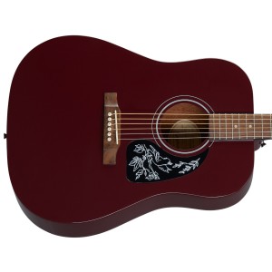 Epiphone Starling (Square Shoulder) Acoustic - Wine Red