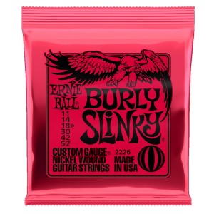 Ernie Ball 2226 Burly Slinky Electric Guitar Strings: 11-52